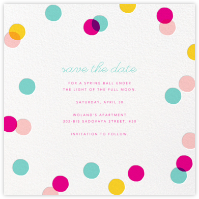Carnaby - Multi - Paperless Post - Save the date for birthday