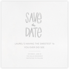 Save The Date For Birthday Send Online Instantly Track Opens