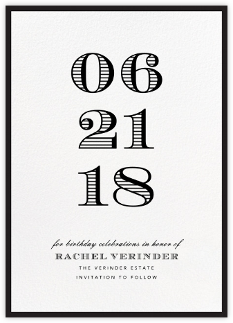 Contorno - Black - Paperless Post - Save the date for birthday