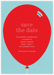 Save The Date For Birthday Send Online Instantly Track Opens