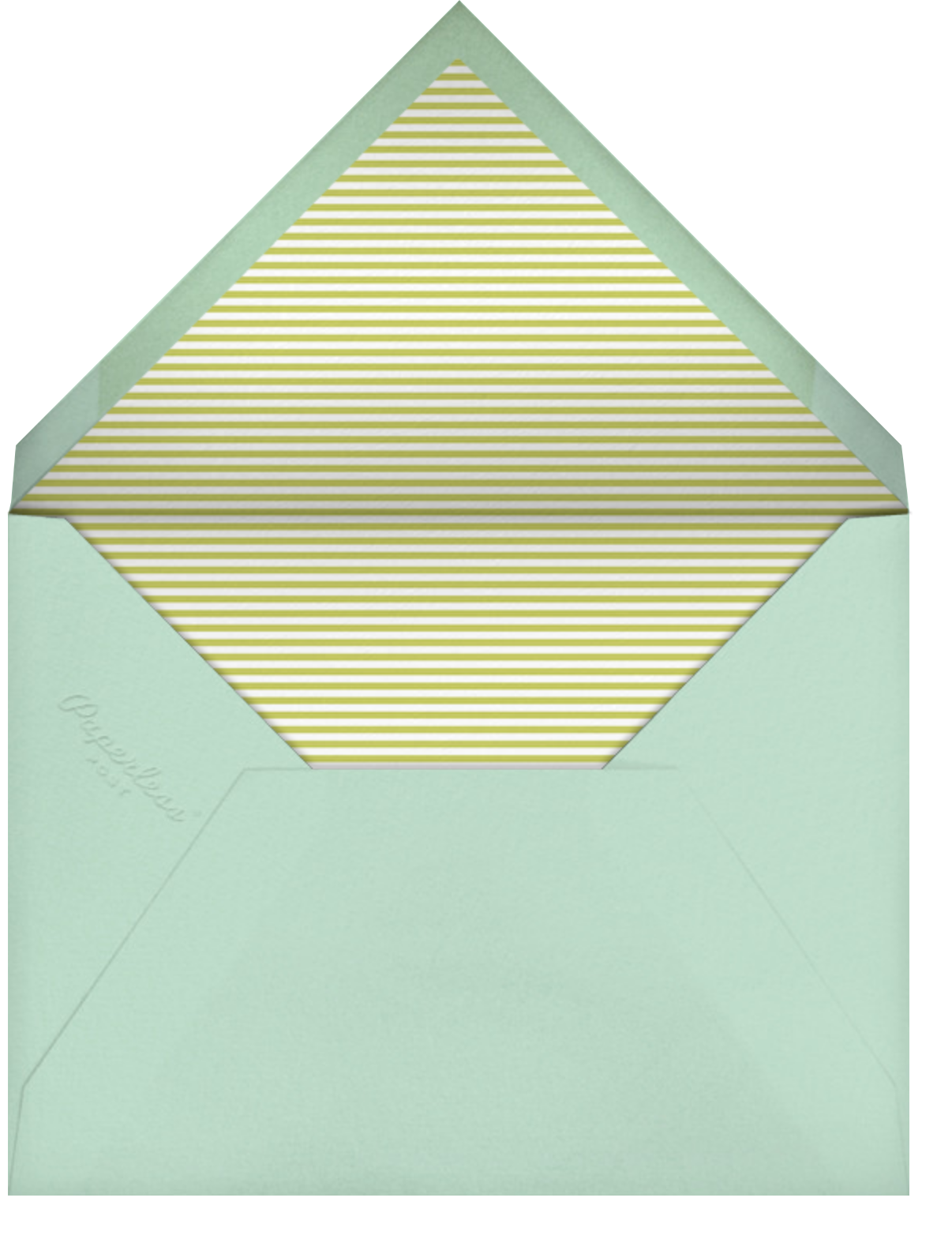 Gradient Bars - Green | Send online instantly | RSVP tracking