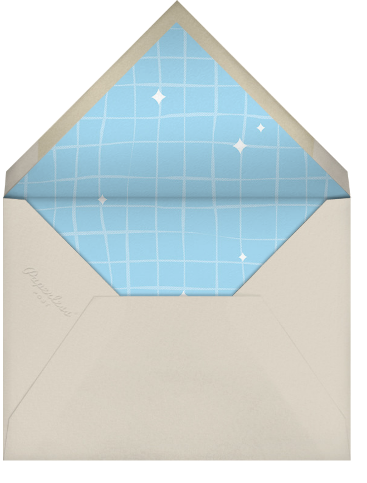 Sawtooth (Square) - Paperless Post - Envelope