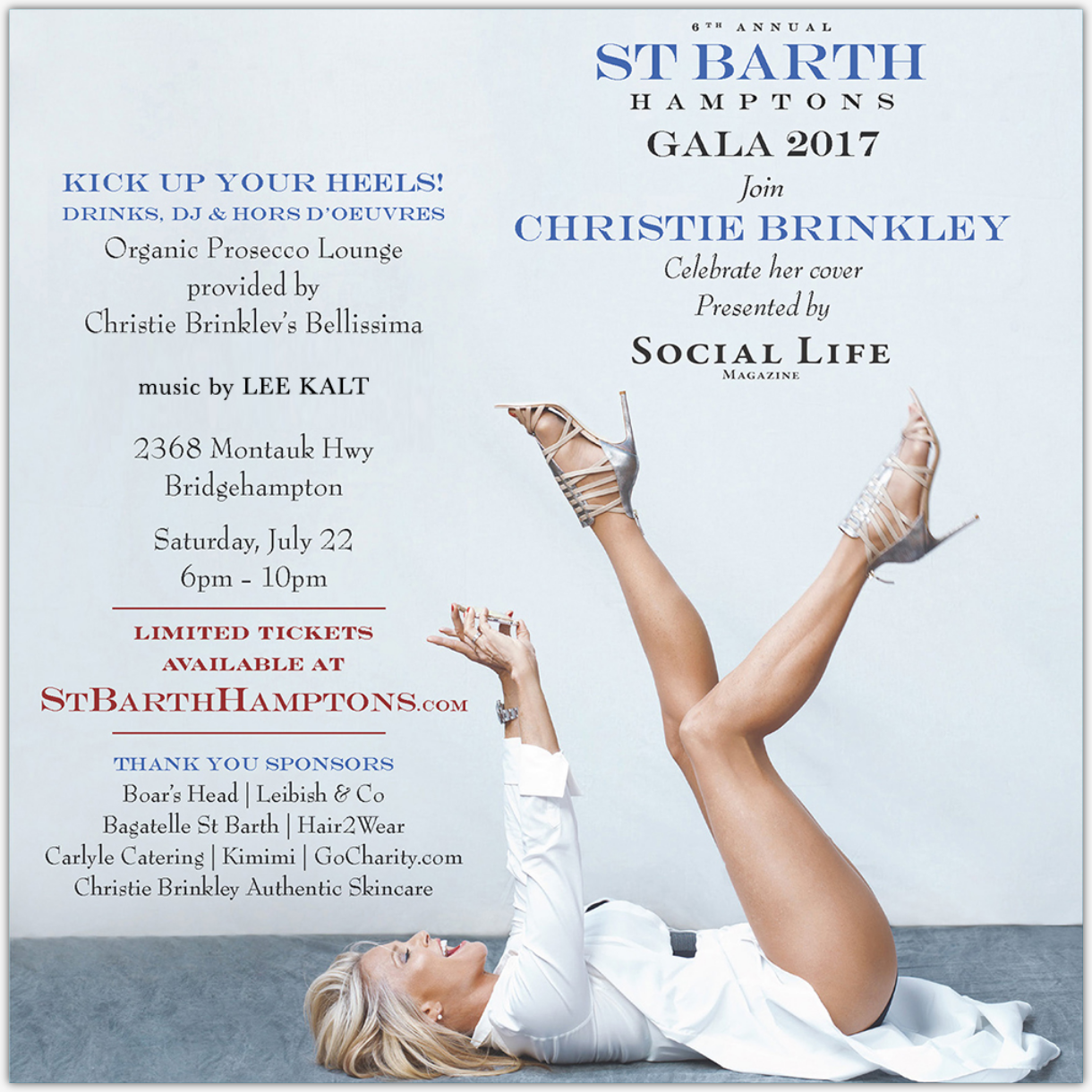 Enable images to view ST BARTH GALA - HAMPTONS - SATURDAY