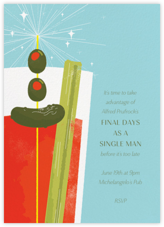 Bloody Good - Paperless Post - Bachelor party invitations