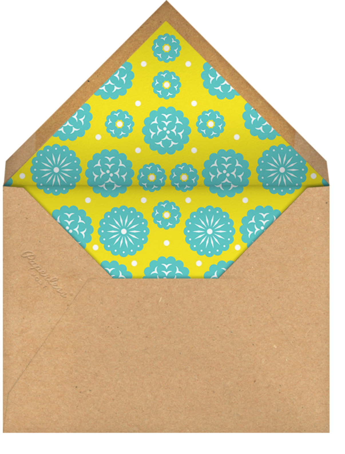 Fiesta Banner - Paperless Post - Envelope