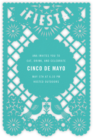 Fiesta Banner - Paperless Post - Cinco de Mayo Invitations