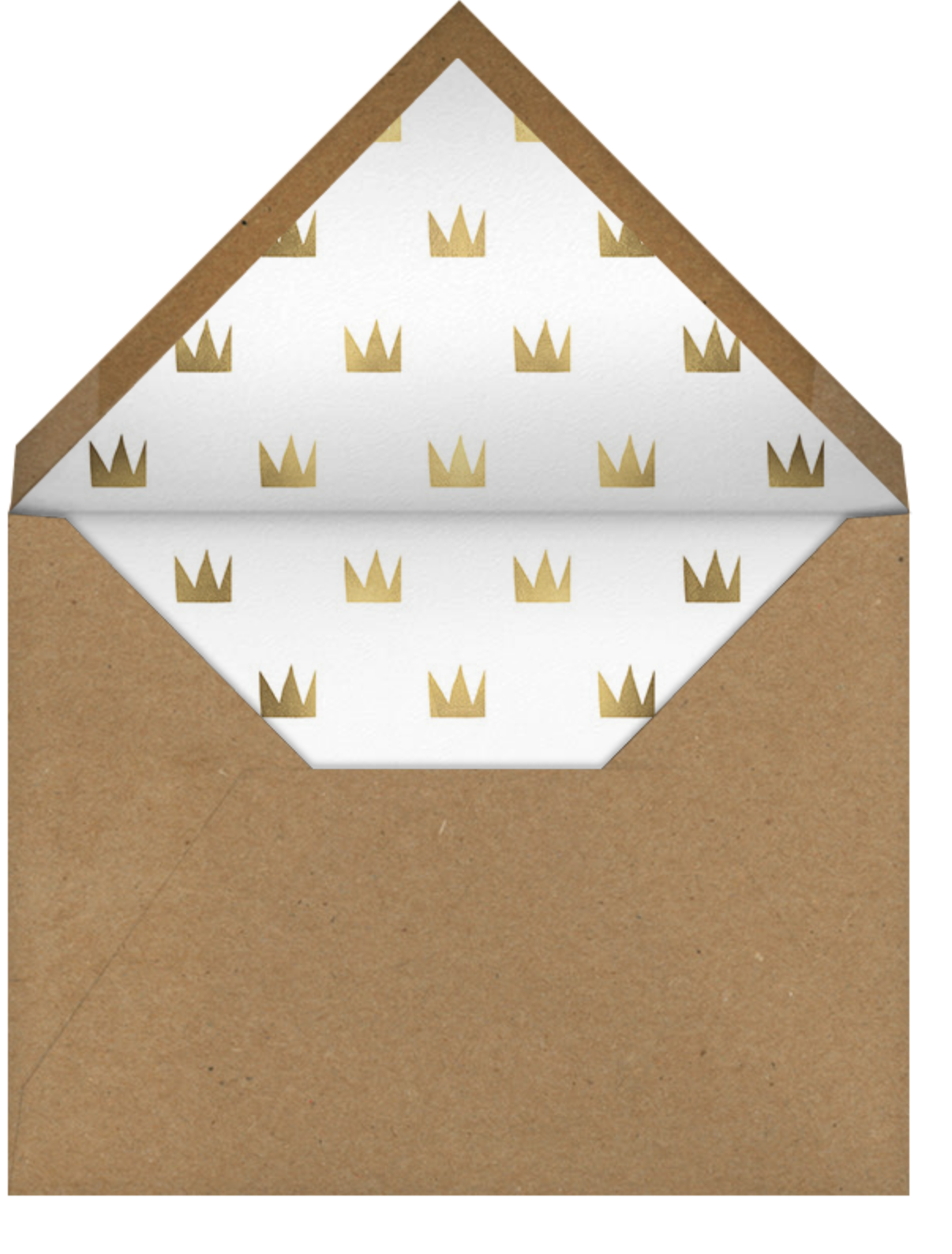Gold Crown - Paperless Post - Envelope