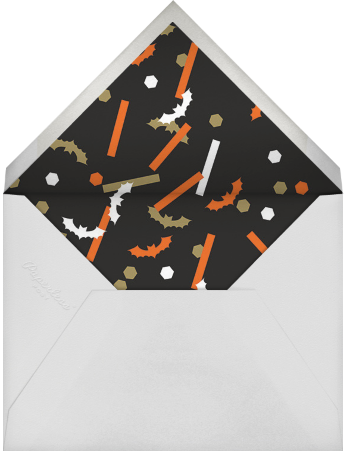 Frightful 'Fetti - Paperless Post - Envelope