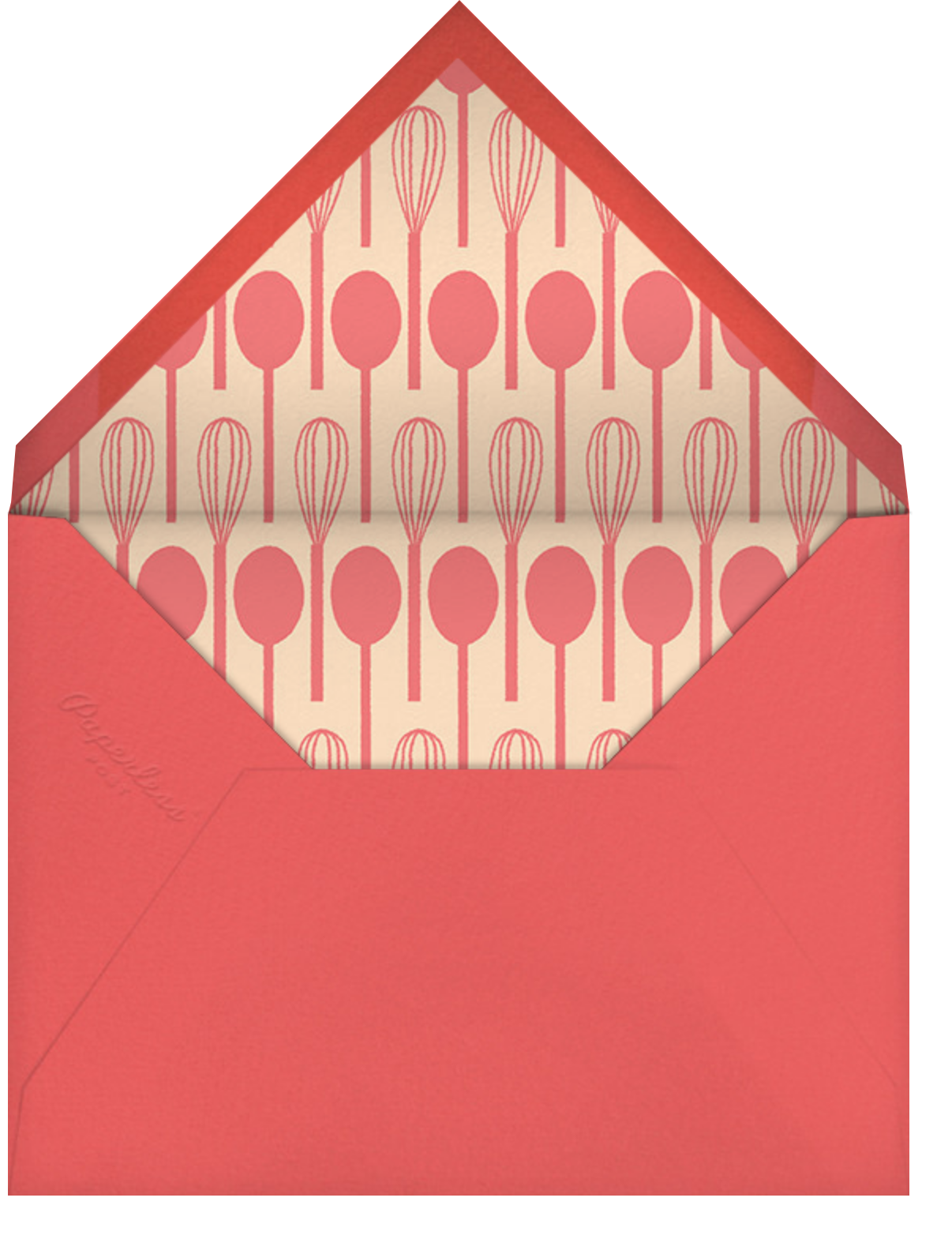 Apron Strings - Paperless Post - Envelope