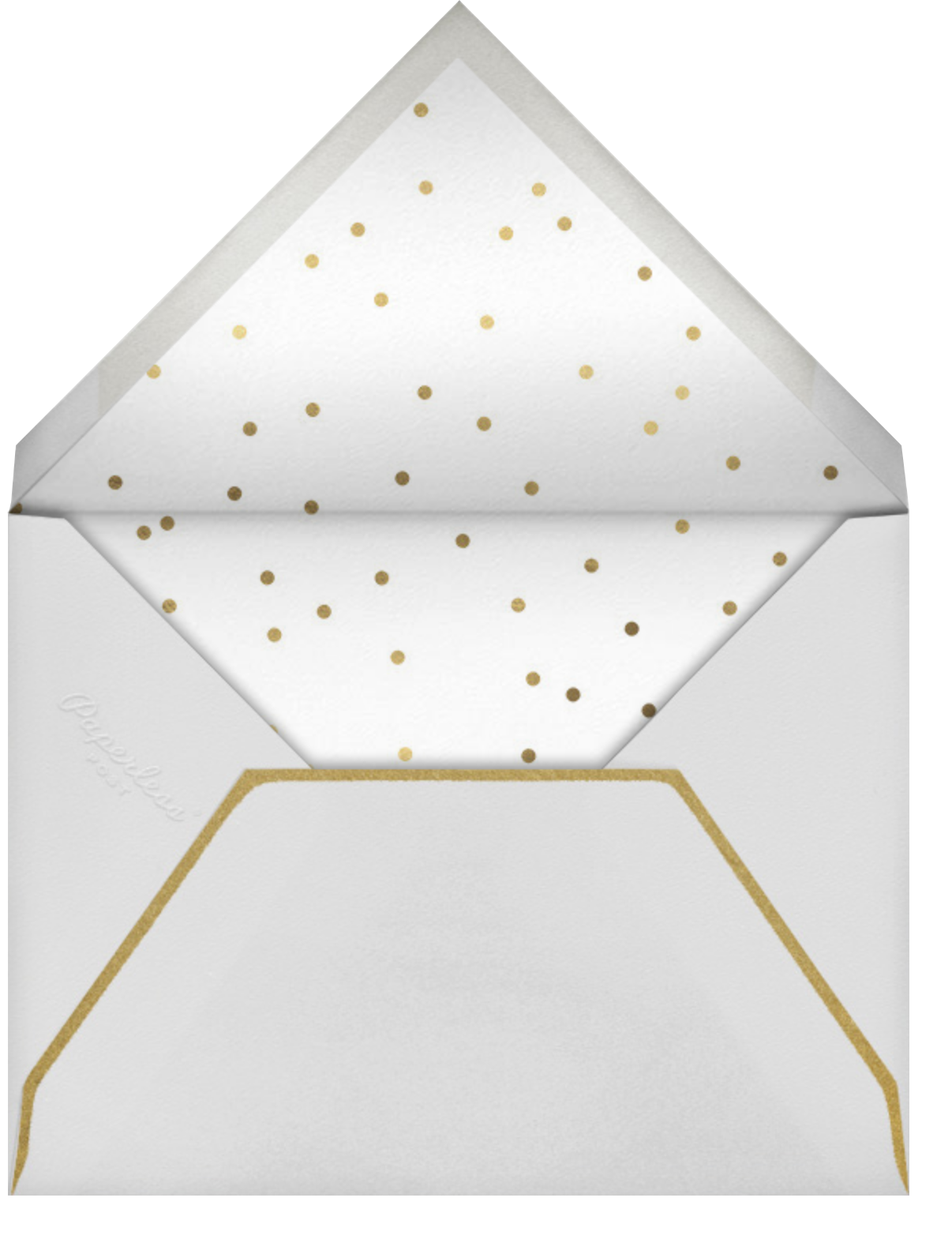 Freehand Filigree - New Year - Paperless Post - Envelope