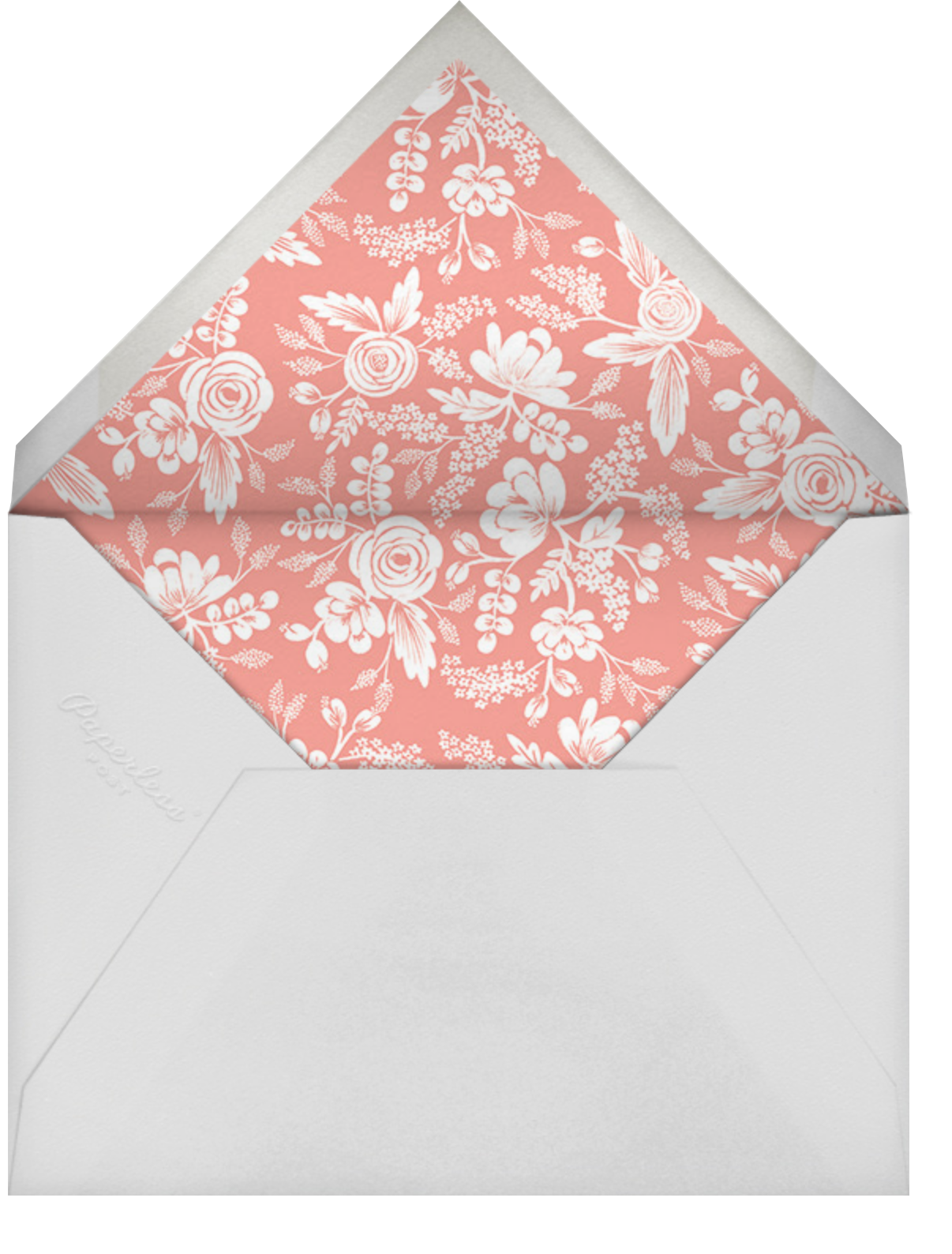 Heather and Lace (Square) - Gold - Rifle Paper Co. - Envelope