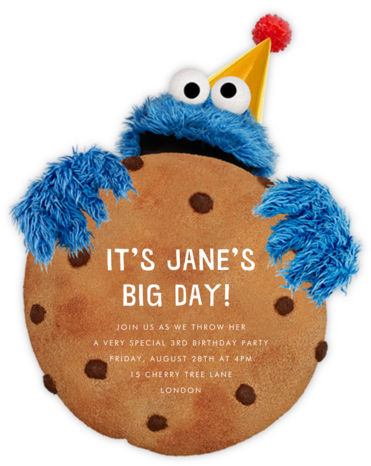 Monster-Size Cookie - Sesame Street