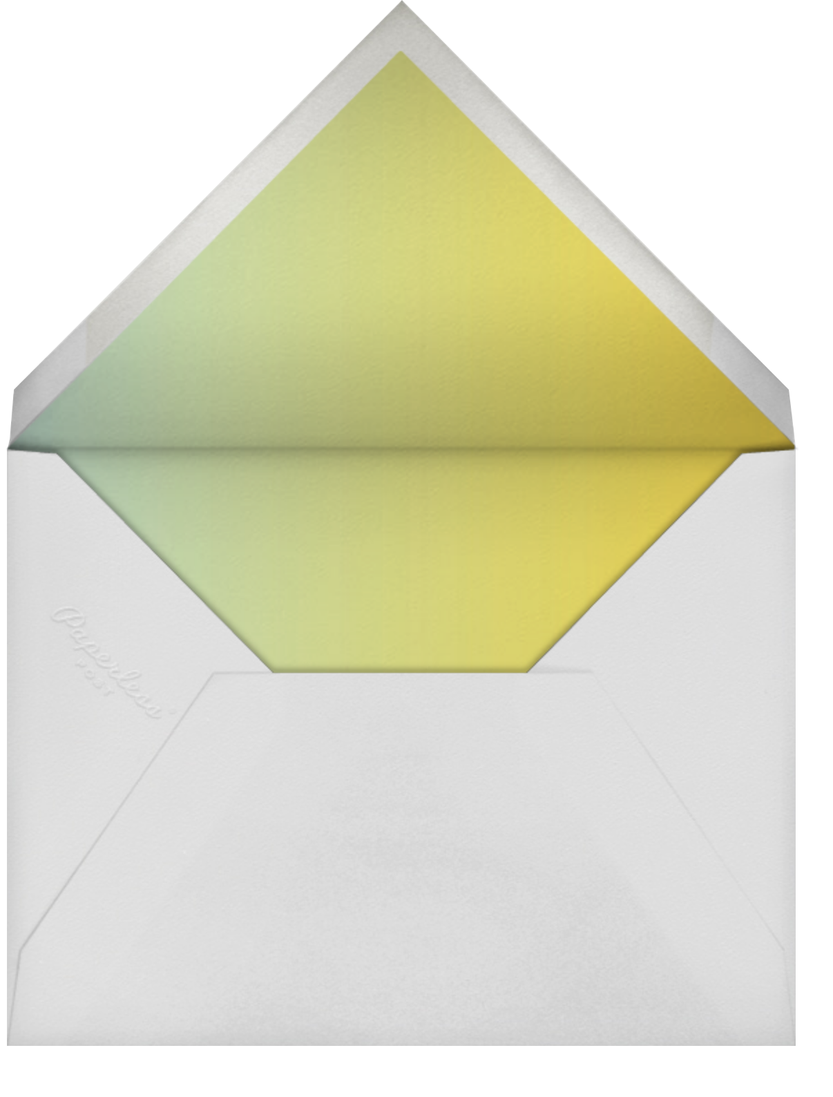 Portrait Outline - Paperless Post - Envelope