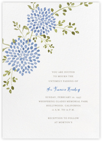 Memorial Service Send Online Instantly Rsvp Tracking