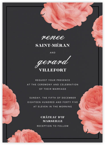 Petit Chou - Paperless Post - Romantic wedding invitations 