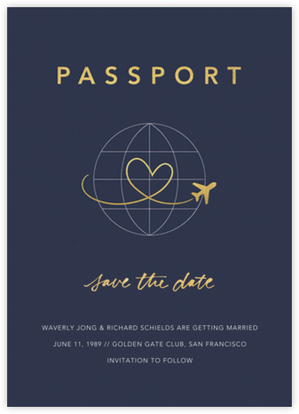 Save The Date Cards And Templates Online At Paperless Post