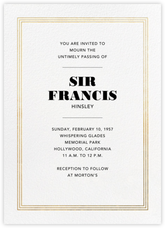 Memorial Service Send Online Instantly Rsvp Tracking