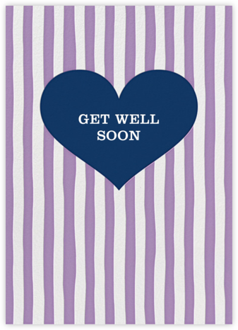 Glory of Love - Purple - Jonathan Adler - Get Well Cards