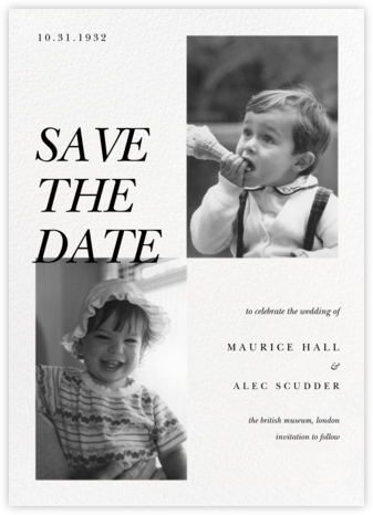 There and Then - Paperless Post - Save the dates