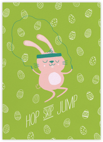Hop, Skip, Jump Rope - Paperless Post - Easter Cards