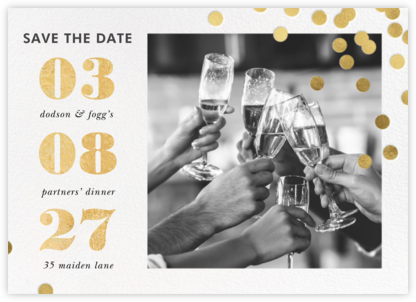 Confetti Ceremony - kate spade new york - Online Business Save the Dates