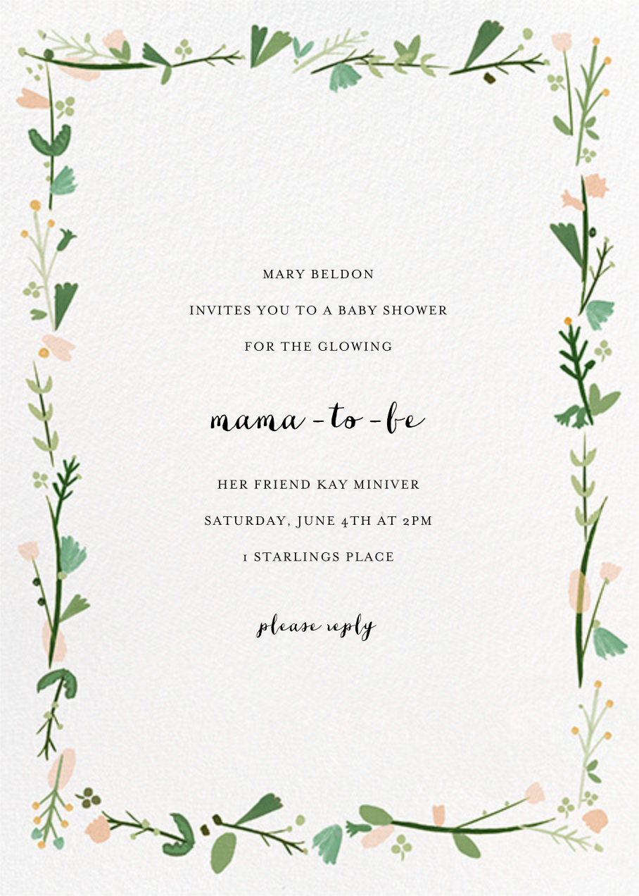 shower invites online