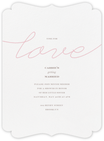 Thayer - Crane & Co. - Bridal Shower Invitations 