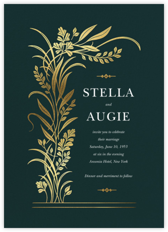 Margent (Invitation) - Paperless Post - Romantic wedding invitations 