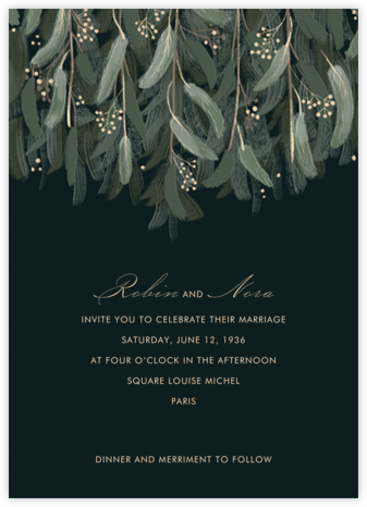 Verdure (Invitation) - Paperless Post - Romantic wedding invitations 