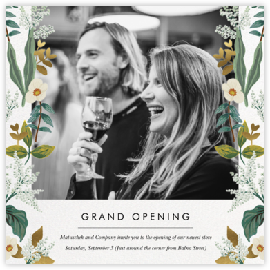 Meadow Garland Photo - Rifle Paper Co. - Launch Party Invitations
