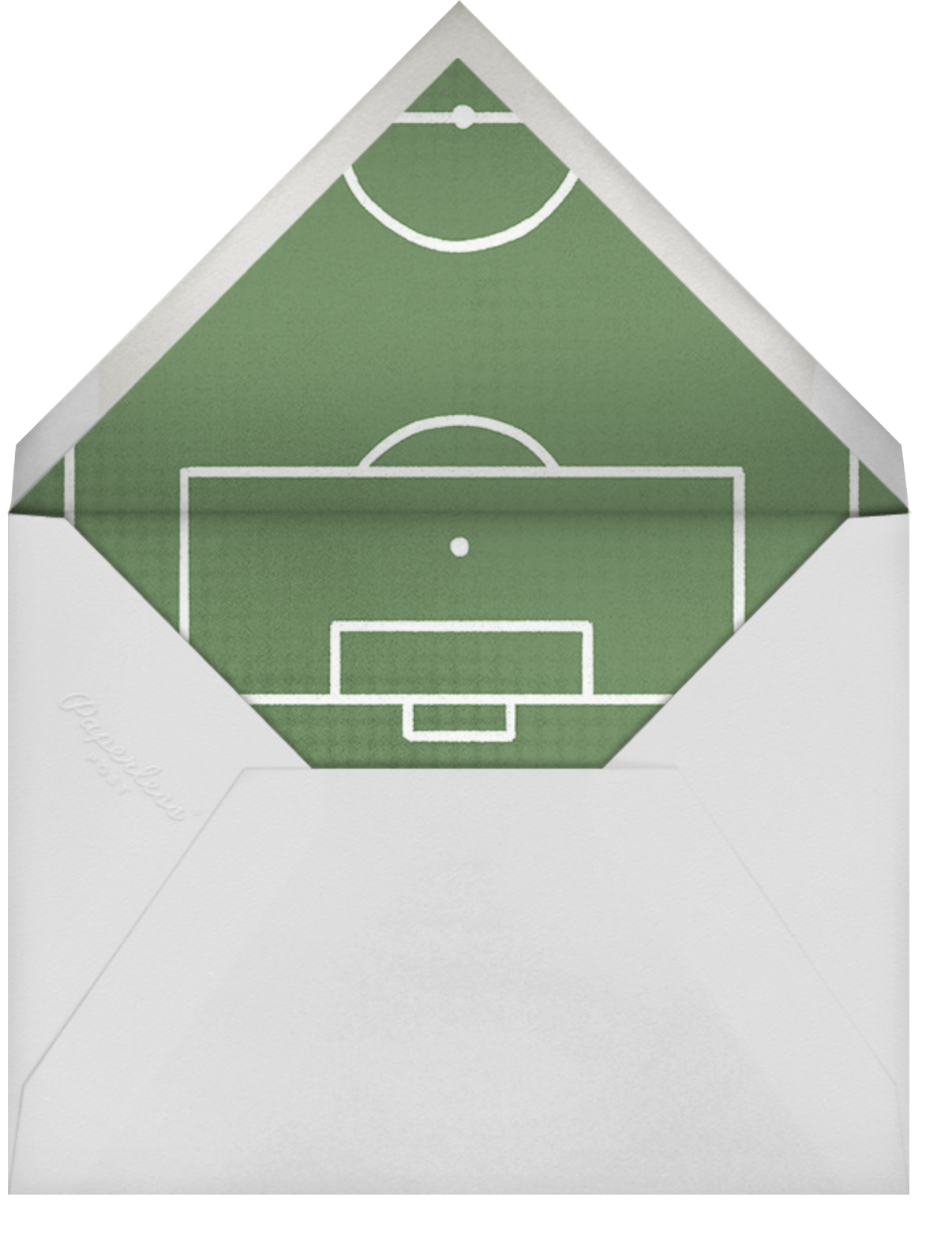 Courtside Seats - Soccer - Paperless Post - Envelope