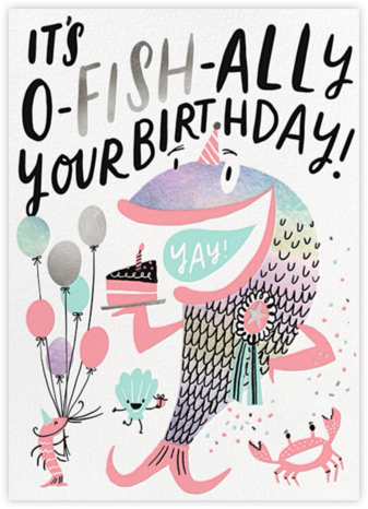 Oh Fish - Hello!Lucky - Birthday Cards