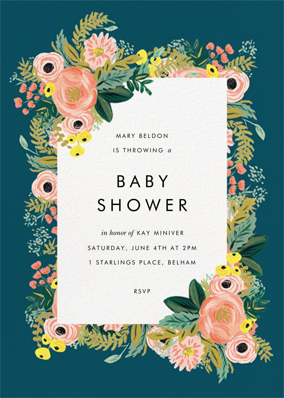 Baby Shower Invitations | Send online 