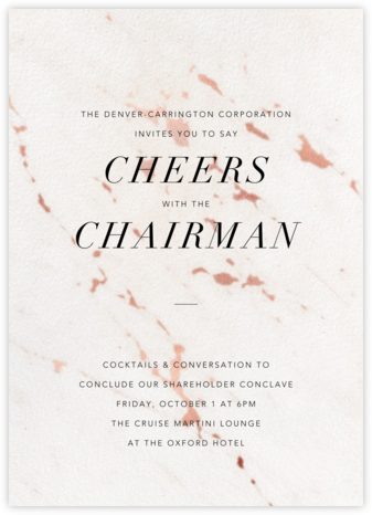 Caracalla - Paperless Post - Reception invitations