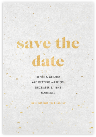 Vellum View - Paperless Post - Save the Dates