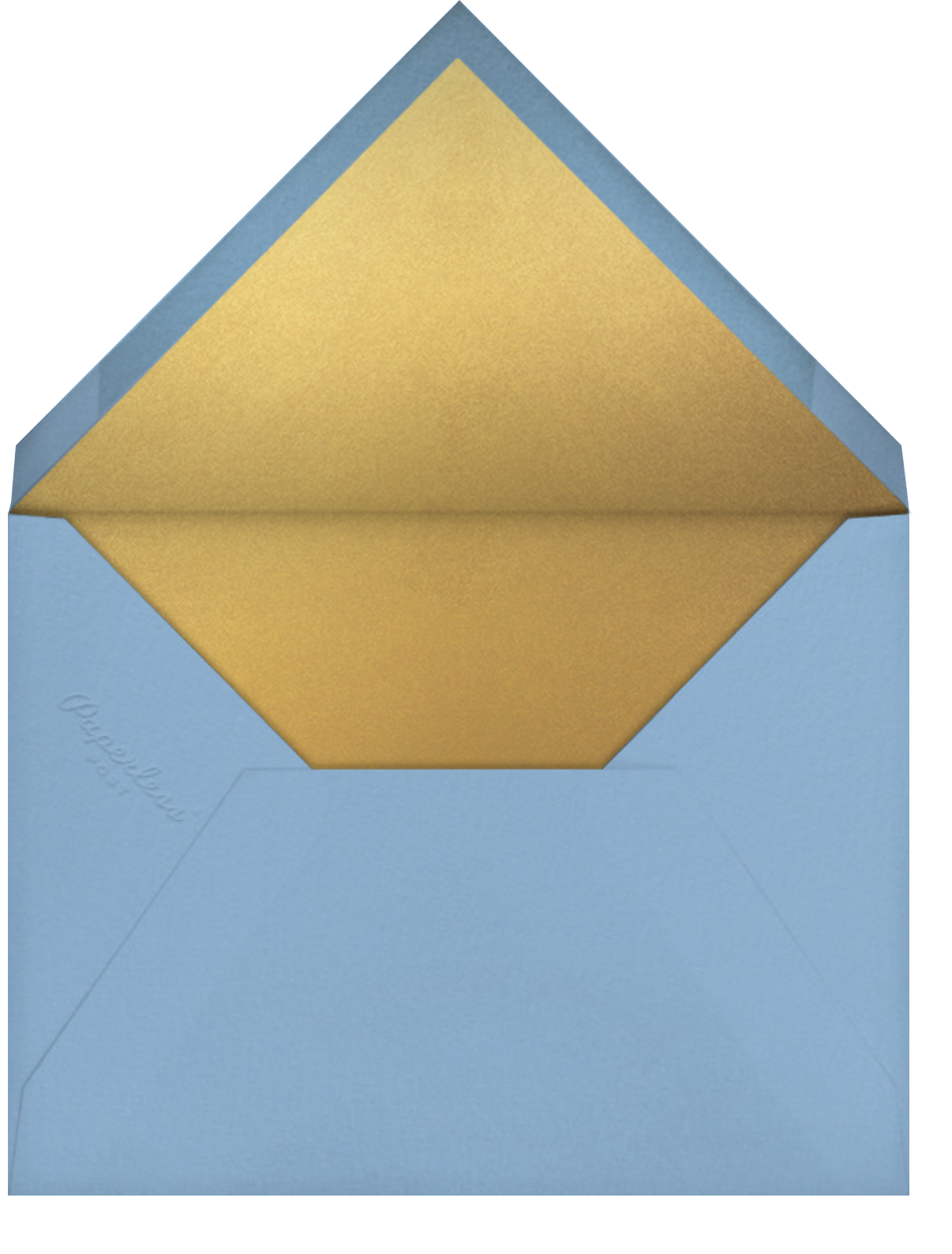 Concentrics - Blue - Paperless Post - Envelope