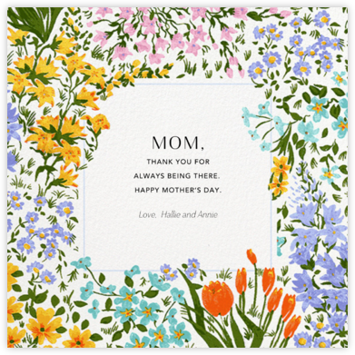 Moor Heather (Square) - Anthropologie - Mother's Day Cards