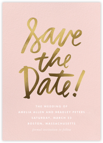 Save The Date Cards And Templates Online At Paperless Post