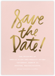 Save The Date Cards And Templates Online At Paperless Post
