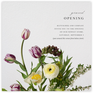 Eyrignac - Putnam & Putnam - Launch Party Invitations