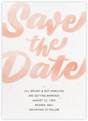 Wedding Save the Dates | Send online instantly | Track opens