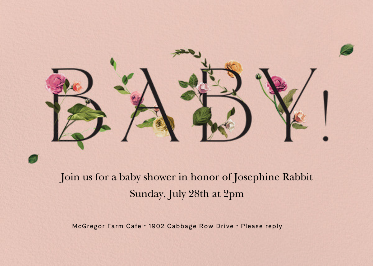 Bambino Palm Clone Send Online Instantly Rsvp Tracking