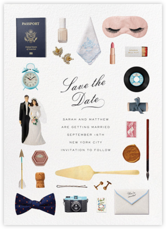 Matrimony Musts - Cheree Berry Paper & Design - Save the Dates