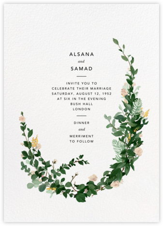 Rosedal (Invitation) - Athena - Paperless Post - Romantic wedding invitations 