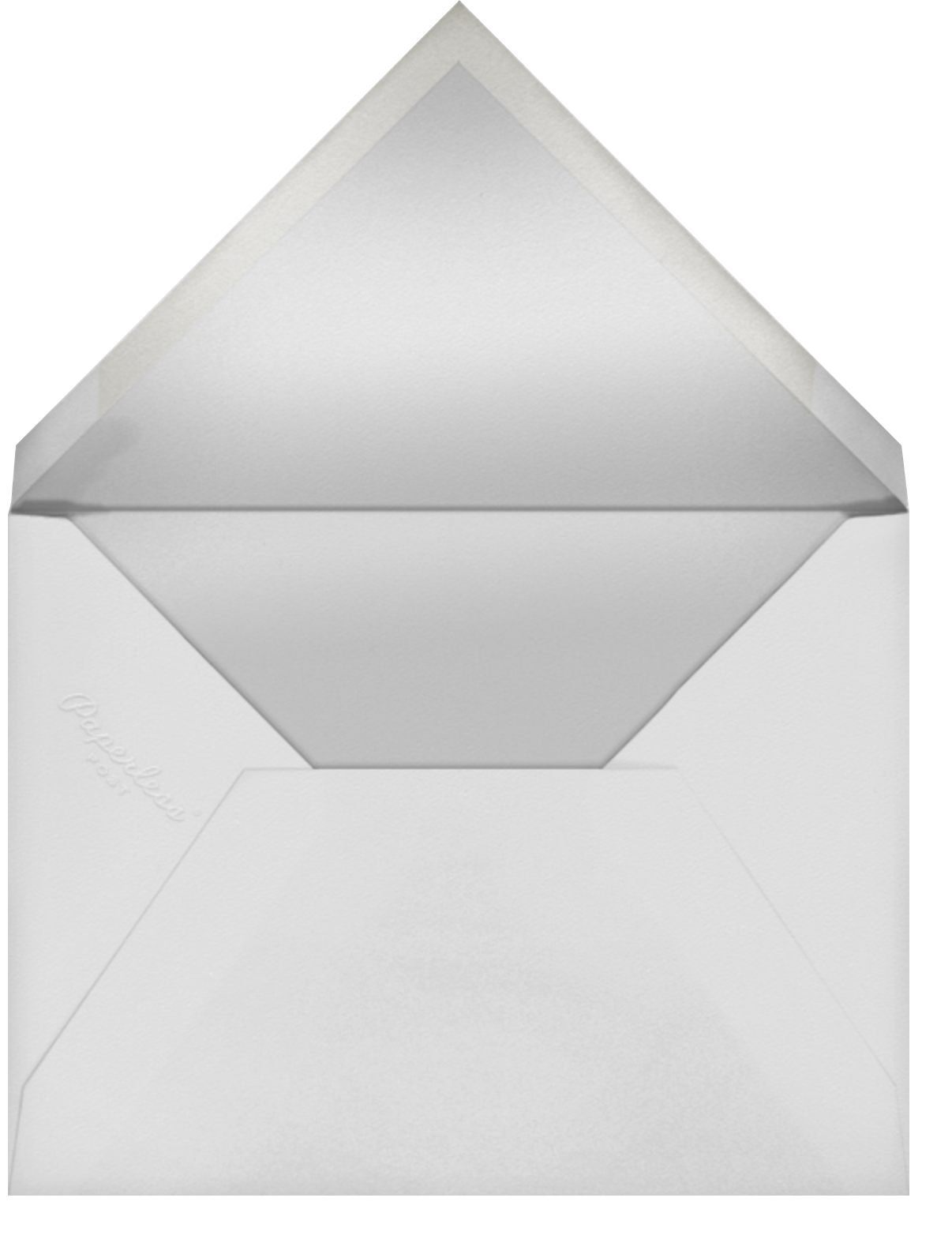 Smudge Border (Square) - Paperless Post - Envelope