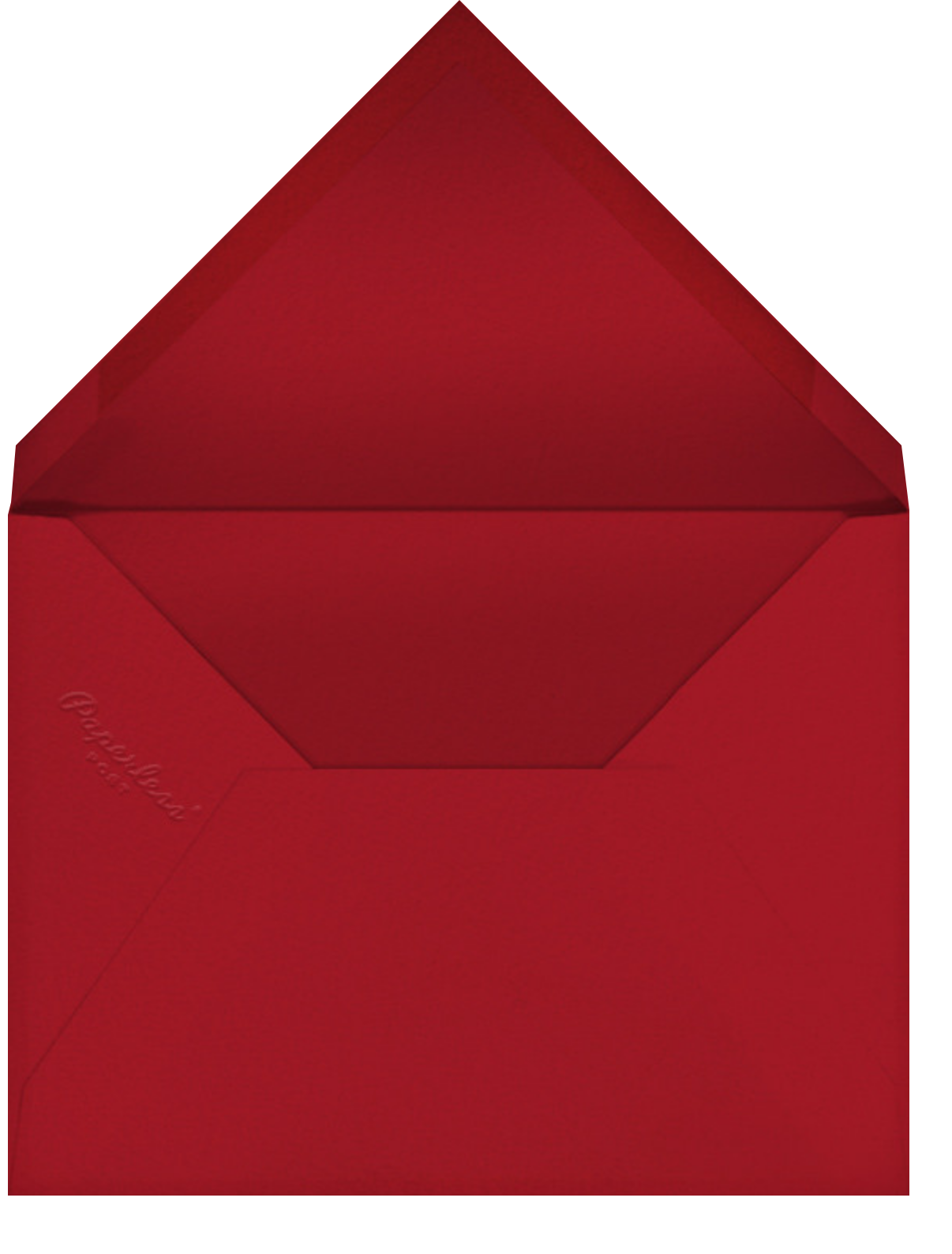 Yule Tidings - Paperless Post - Envelope