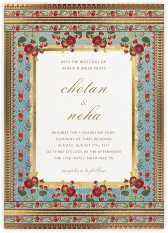 Ami (Invitation) - Anita Dongre - Wedding Invitations