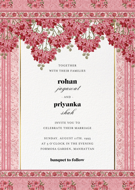 Rashia Sangeet Send Online Instantly Rsvp Tracking