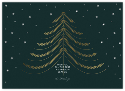Jolly Tree - Spruce - Paperless Post - Christmas Cards