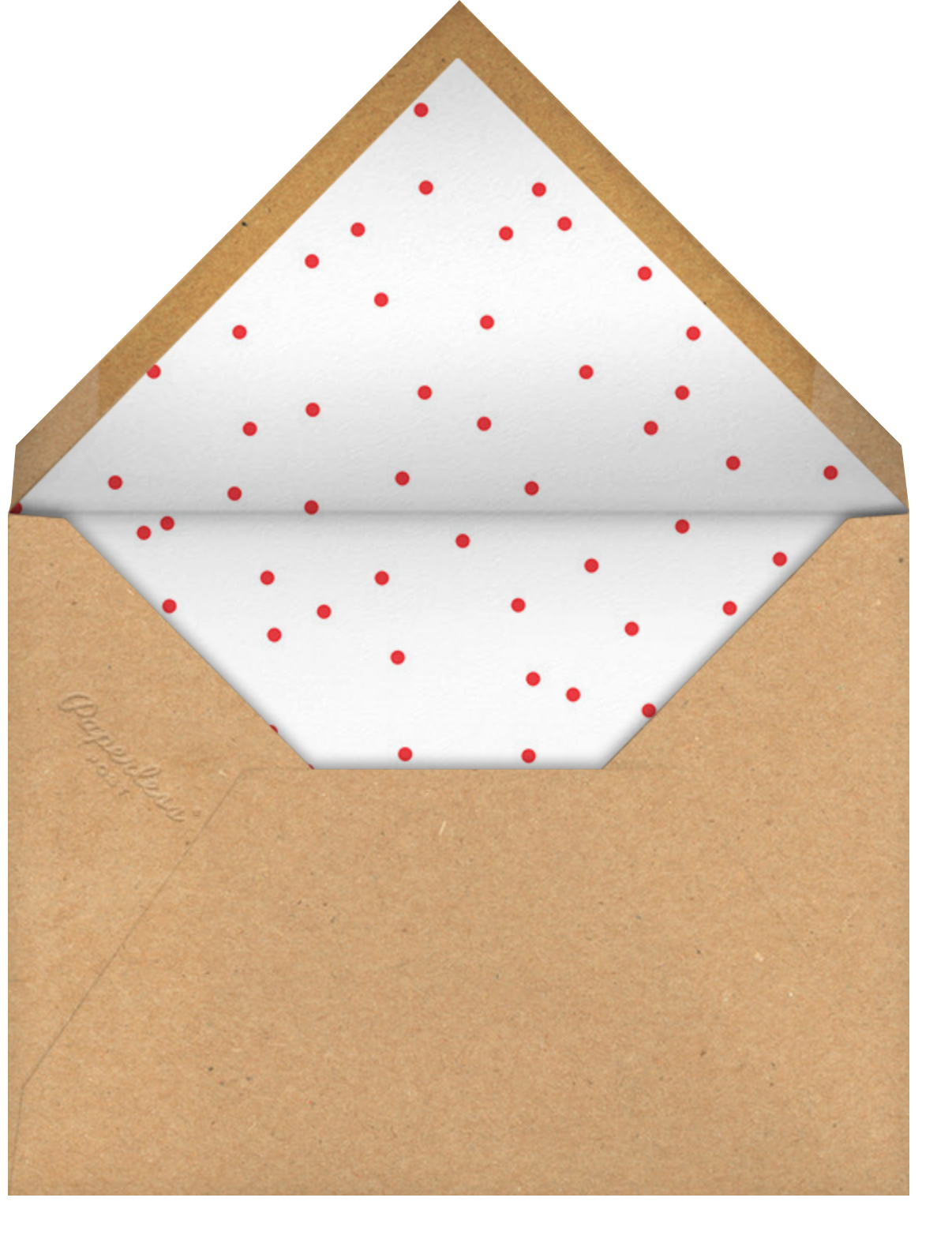 Reindeer Topper - Paperless Post - Envelope